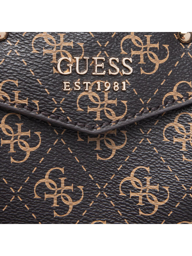 Guess Ročna torba Guess Eco Brenton Tote HWESG8 39023 Rjava