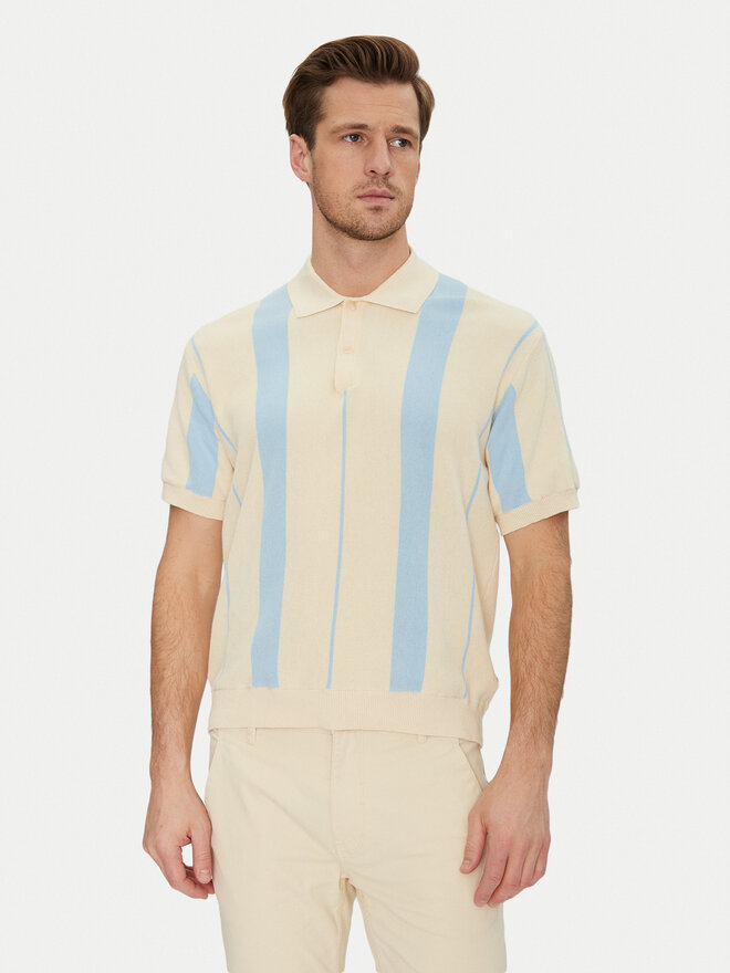 Blend Blend Poloshirt 20717954 Beige Regular Fit