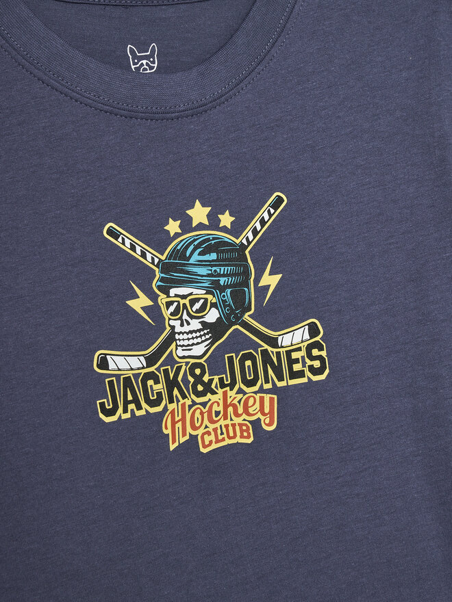 Jack&Jones Junior Jack&Jones Junior Camiseta Eight Skull 12267395 Azul Standard Fit
