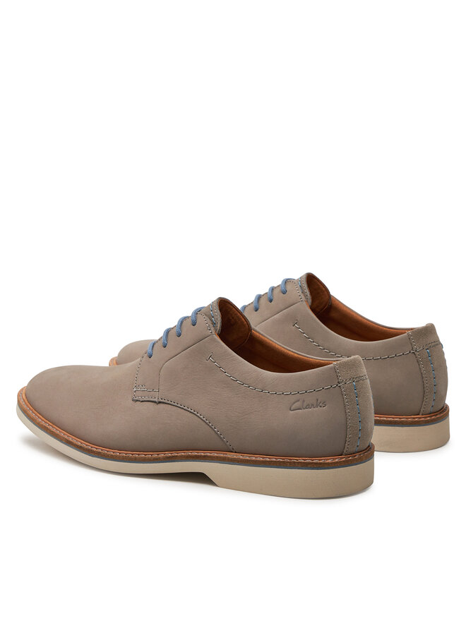 Clarks Īsi apavi Clarks Atticus Ltlace 26176084 Pelēks