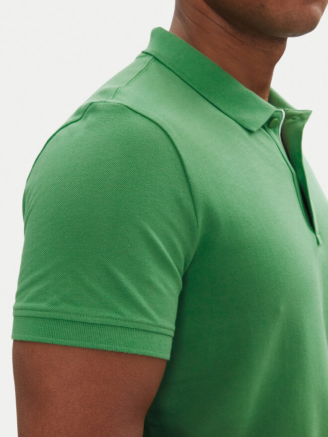 Tommy Jeans Tommy Jeans Poloshirt DM0DM20676 Grün Slim Fit