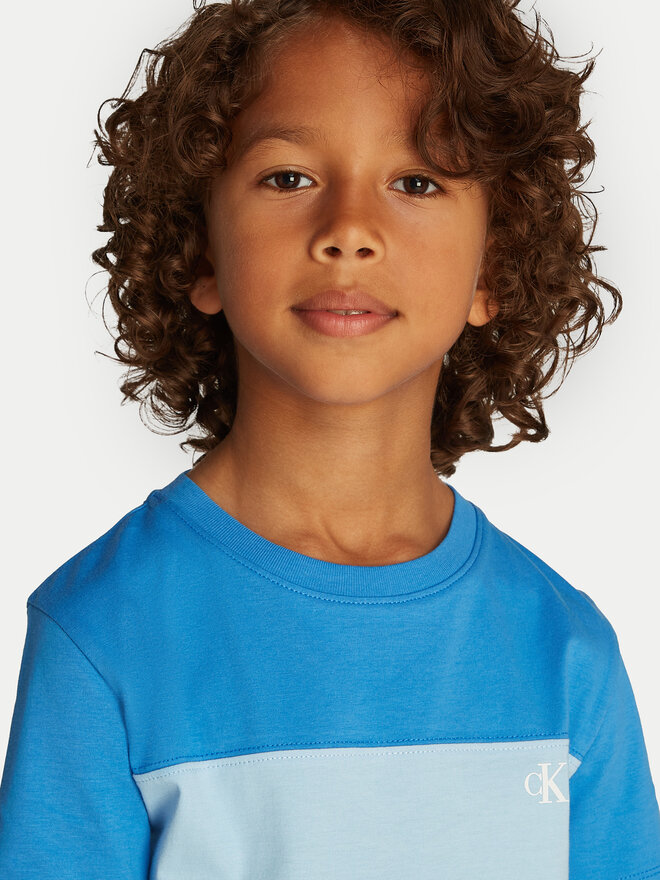Calvin Klein Jeans Calvin Klein Jeans Σετ 2 T-Shirts Color Block IB0IB02441 Έγχρωμο Regular Fit