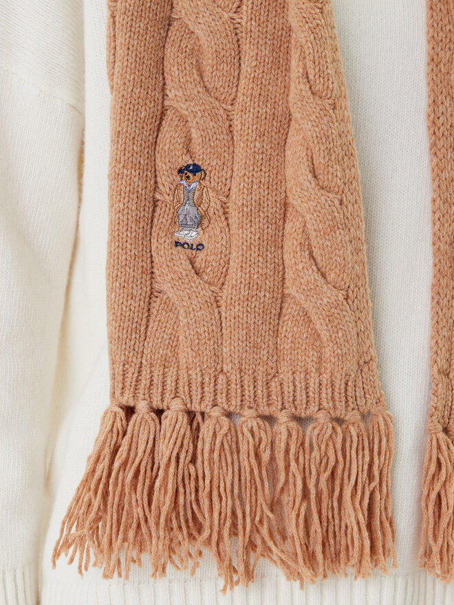 Polo Ralph Lauren Κασκόλ Polo Ralph Lauren 455981434003 Καφέ