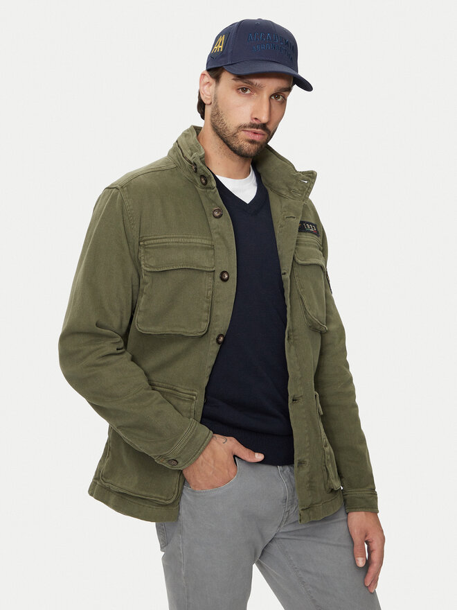 Aeronautica Militare Czapka z daszkiem Aeronautica Militare Cappellino 242HA1181CT2848 Granatowy