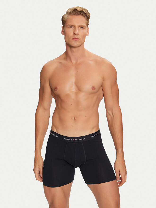 Tommy Hilfiger Tommy Hilfiger Σετ μποξεράκια 3 τμχ UM0UM02765 Μαύρο