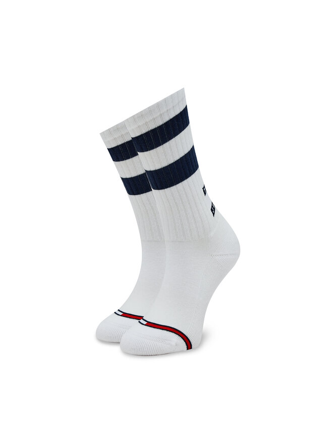 Tommy Hilfiger Calzini lunghi unisex Tommy Hilfiger 701225510 Bianco