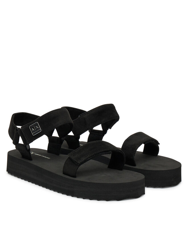Armani Exchange Sandales Armani Exchange XDP064 XV928 00002 Melns