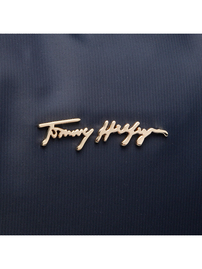 Tommy Hilfiger Bolso Tommy Hilfiger Im New Nylon Medium Tote AW0AW11165 Azul marino