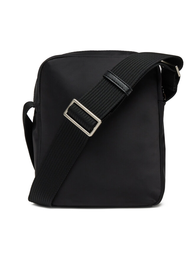 Calvin Klein Плоска сумка Calvin Klein Sleek Nylon Reporter LV04D3176G Чорний
