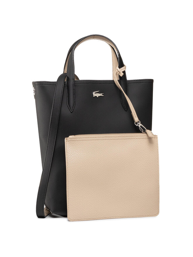 Lacoste Borsetta Lacoste Vertical Shopping Bag NF2991AA Nero