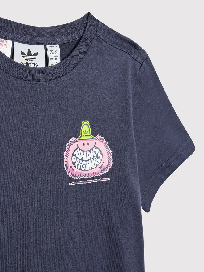 adidas adidas Póló KEVIN LYONS HF7539 Sötétkék Regular Fit