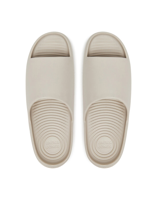 Jack & Jones Шльопанці Jack & Jones Jfwripple Moulded Slider 12274637 Бежевий