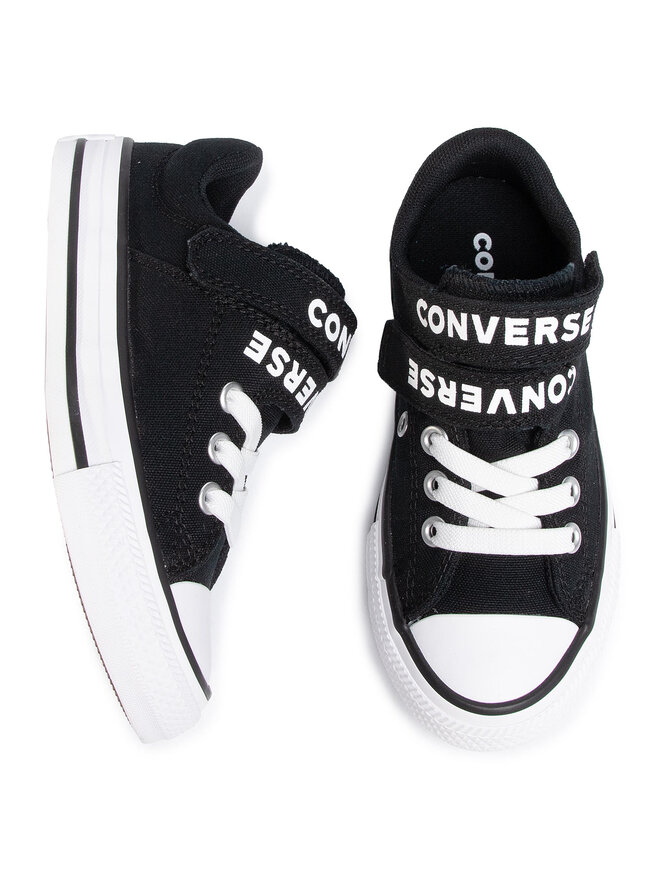 Converse Кецове Converse Ctas Double Strap Ox 666928C Черен