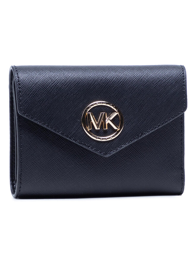 MICHAEL Michael Kors Mazs sieviešu maks MICHAEL Michael Kors Carmen 34S1GNME6L Melns