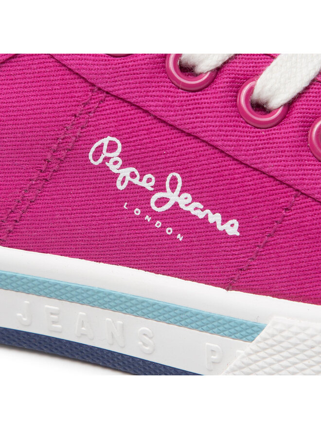 Pepe Jeans Гуменки Pepe Jeans Brady Girl Basic PGS30543 Розов