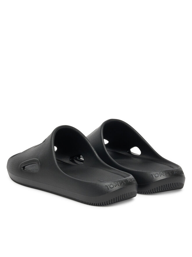 Tommy Jeans Iešļūcenes Tommy Jeans Sporty Pool Slide EM0EM01582 Melns