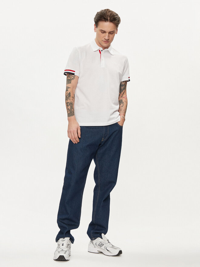Geox Geox Polo M4510L T2649 F1492 Blanco Regular Fit