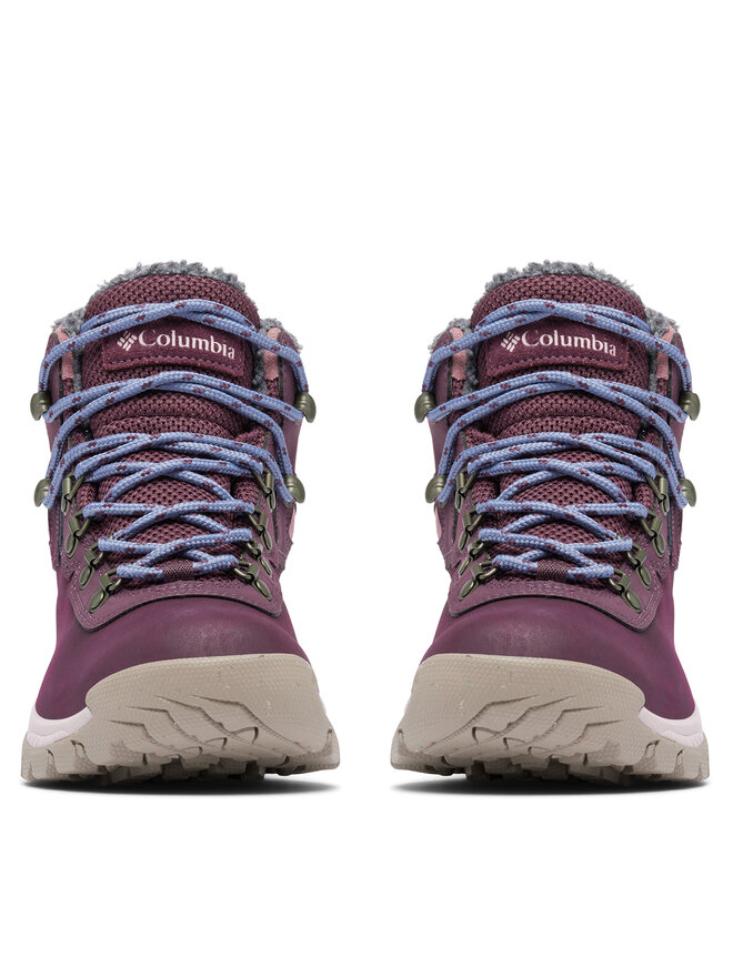 Columbia Scarpe da trekking Columbia Newton Ridge Wp Omni-Heat II 2100221 Bordeaux