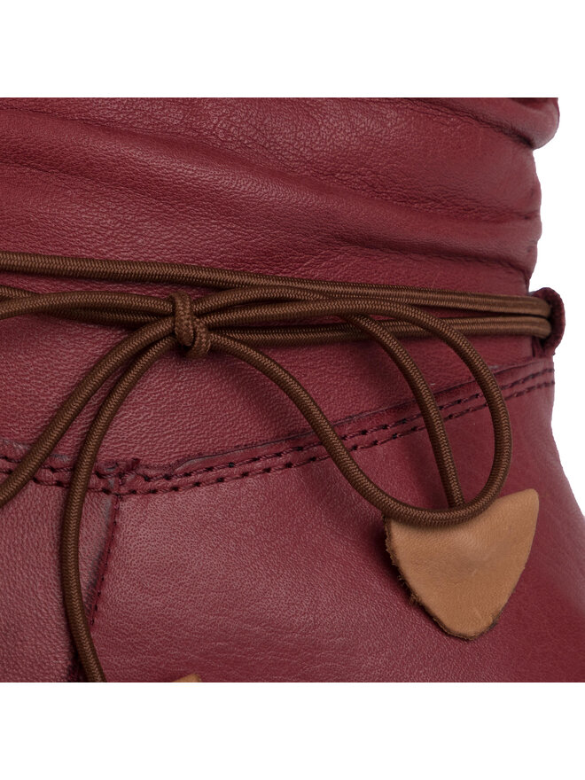 Manitu Stiefeletten Manitu 991386 Dunkelrot
