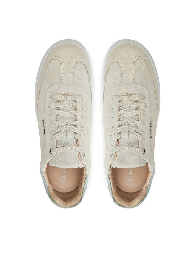 Calvin Klein Сникърси Calvin Klein Cupsole Lace Up - Sue HW0HW02436 Бежов
