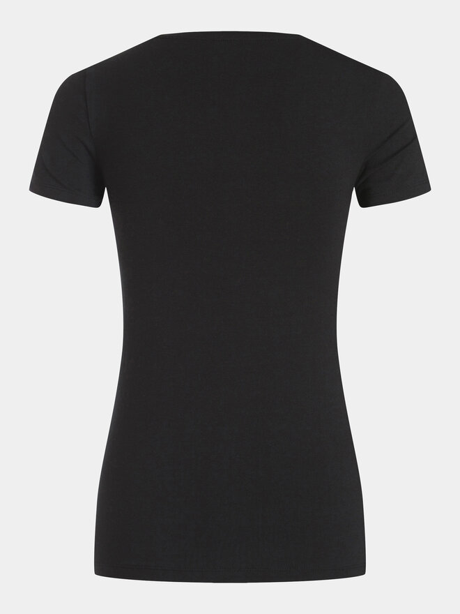 Pieces Pieces T-Shirt Irene 17082526 Schwarz Slim Fit