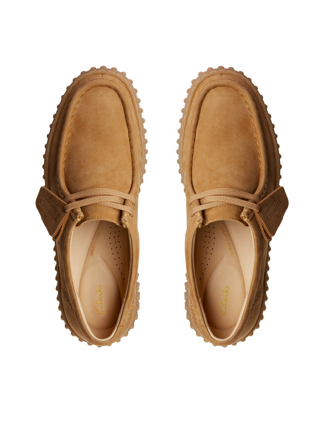 Clarks Félcipő Clarks Torhill Bee 26172084 Barna