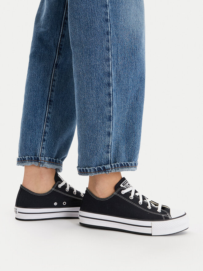 Converse Sneakers aus Stoff Converse Chuck Taylor All Star Eva Lift Ox 272857C Schwarz