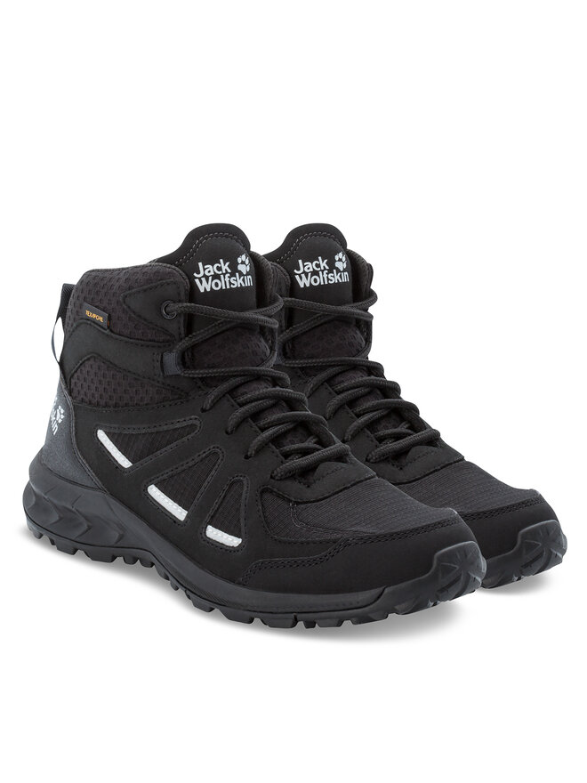 Jack Wolfskin Bakancs Jack Wolfskin Woodland 2 Texapore Mid W 4051331 Szürke