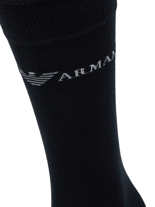 Emporio Armani 3er-Set hohe Herrensocken Emporio Armani EM000554 AF12276 MB154 Dunkelblau