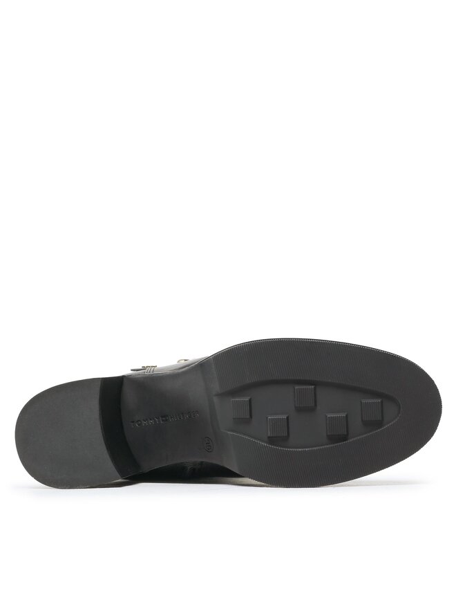 Tommy Hilfiger Μποτάκια Tommy Hilfiger Belt Heeled FW0FW06766 Μαύρο