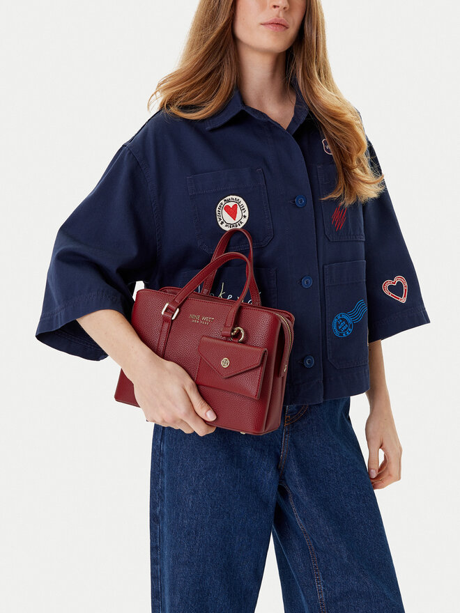 Nine West Torbica Nine West C-JL9733 Tamnocrvena