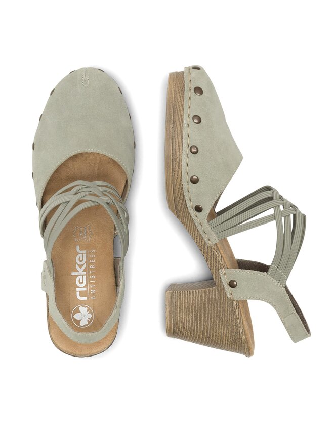 Rieker Sandalen Rieker 66778-52 Grün