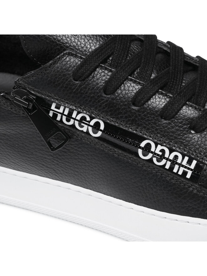 Sneakersy Hugo Deva Lace Up 50452980 10195704 01 Czarny | eobuwie.com.pl