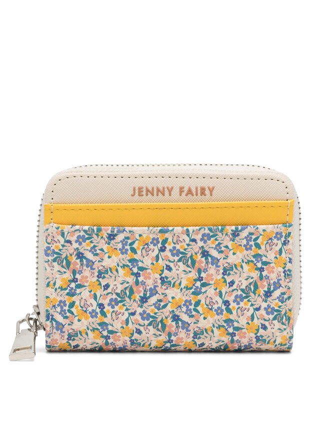 Jenny Fairy Голям дамски портфейл Jenny Fairy 4W1-004-SS23 Жълт