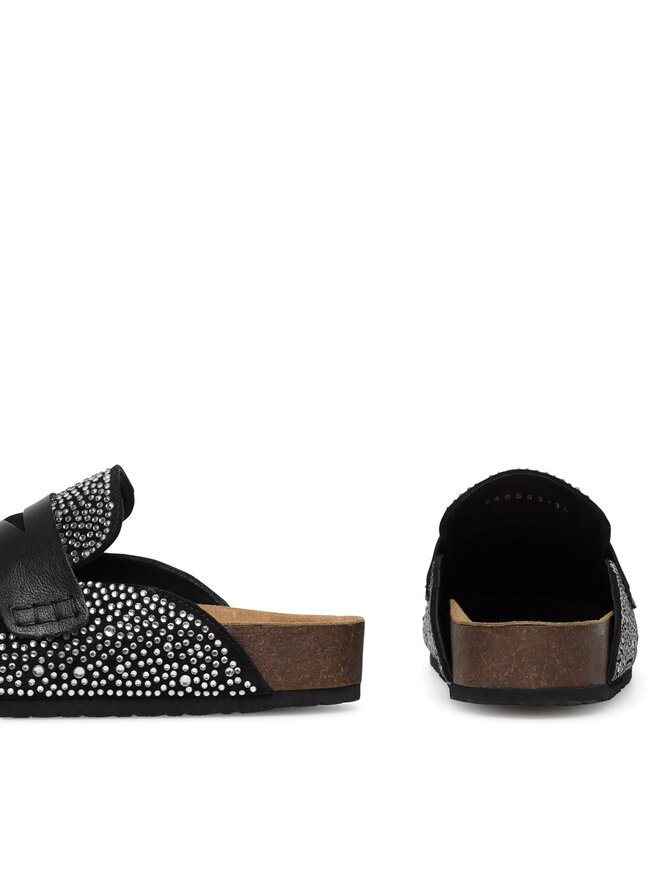 Eva Minge Pantoletten Eva Minge PERPETUE-24SS03 Silberfarben
