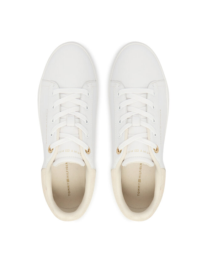 Tommy Hilfiger Tenisice Tommy Hilfiger Casual Cupsole Sneaker FW0FW09020 Bijela