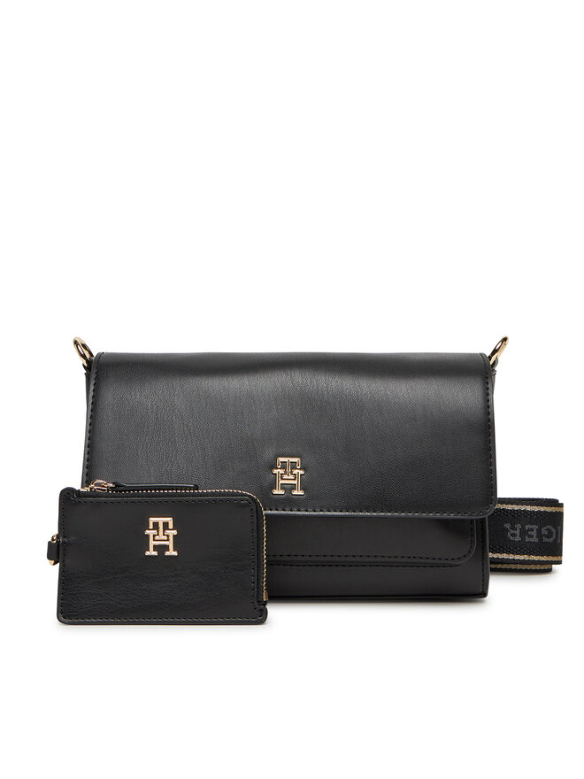 Tommy Hilfiger Geantă Tommy Hilfiger Th Joy Crossover AW0AW16813 Negru