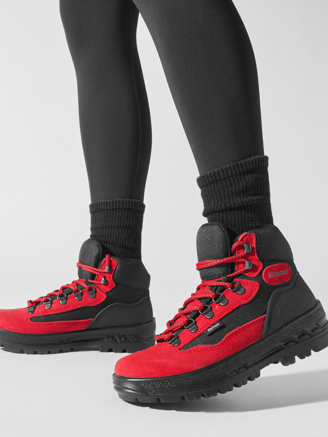 Grisport Trekingová obuv Grisport 399SV622G Červená