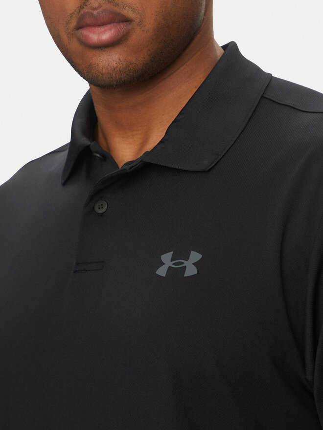 Under Armour Under Armour Polo Matchplay 1377374 Μαύρο Loose Fit