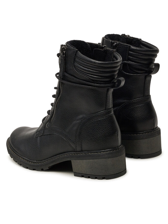 Jana Schnürstiefeletten Jana 8-25267-43 Schwarz