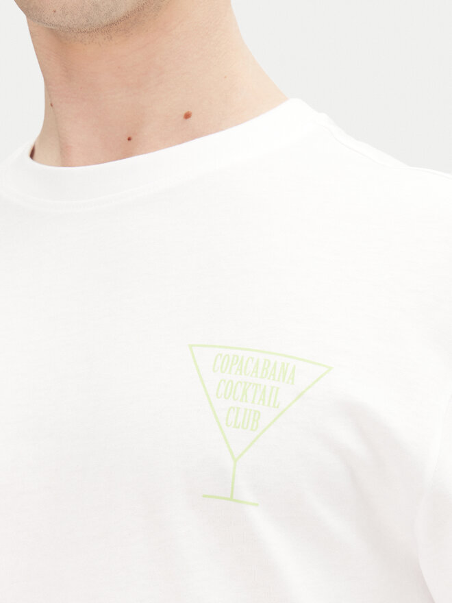 Only & Sons Only & Sons T-Shirt Cabana 22034380 Weiß Relaxed Fit
