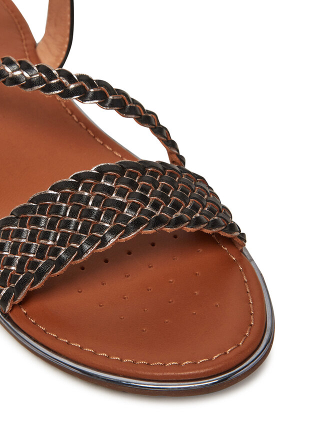 Geox Sandály Geox D Sozy Plus D55DQD 081KY C9B1G Černá
