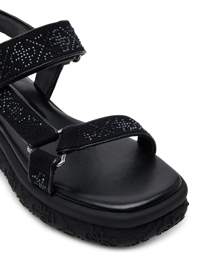 Guess Sandále Guess FLJLOD FAP03 Čierna