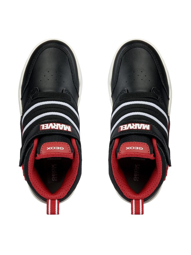 Geox Сникърси Geox SPIDER-MAN J Perth Boy J367RD 05411 C0048 S Черен