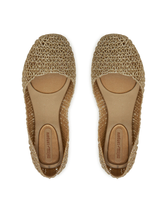 Melissa Ballerinas Melissa Campana Papel VII Ad 31512 Goldfarben
