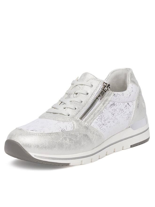 Remonte Sneakersy Remonte R6700-91 Srebrny