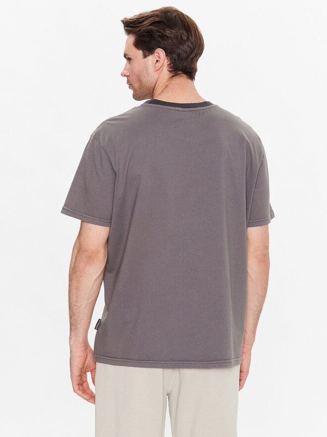 Napapijri Napapijri T-Shirt S-Santiago NP0A4H2J Grau Regular Fit