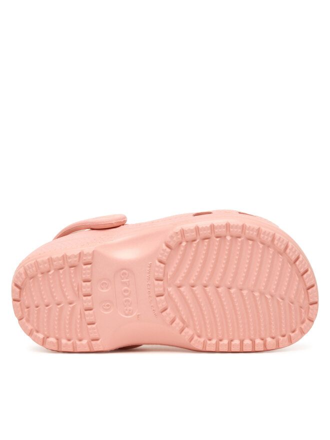 Crocs Чехли Crocs Toddler Classic Velvet Bow Clog 211887 Розов