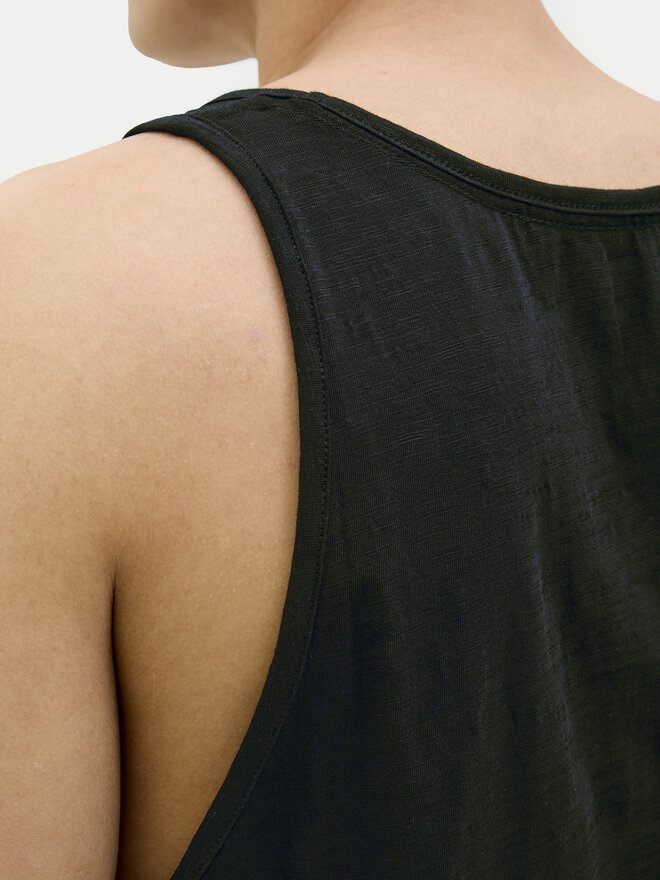 Jack&Jones Jack&Jones Майка Varenna 12273165 Чорний Regular Fit