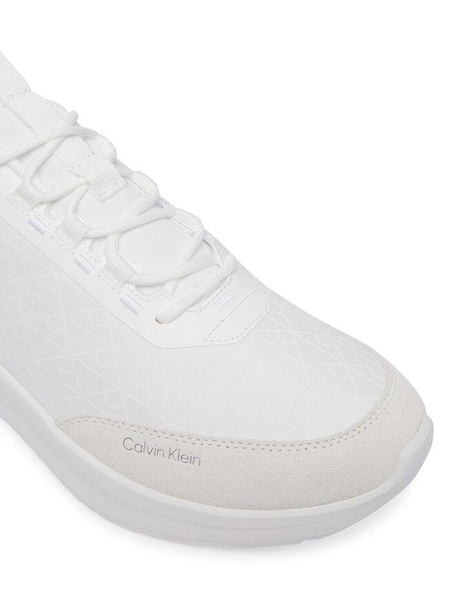 Calvin Klein Sneakers Calvin Klein Light Eva Runn Laceup Aop HM0HM02343 Weiß